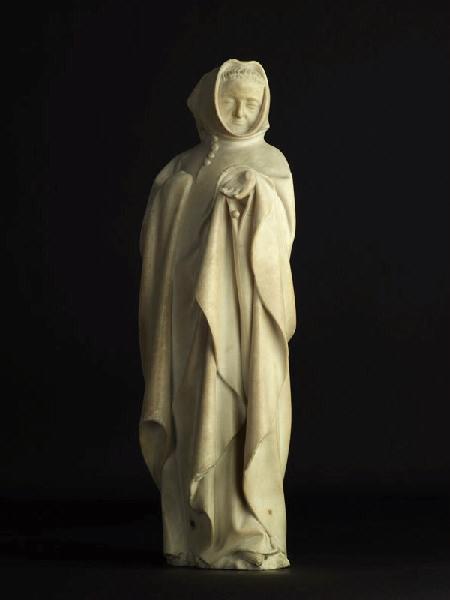 Tombeau de Philippe le Hardi : Pleurant n° 16, Claus Sluter, 1404,1406,1410