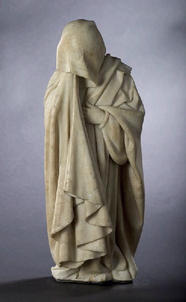 Tombeau de Jean sans Peur : Pleurant n° 52, Jean de La Huerta, 1443,1455,1466,1470