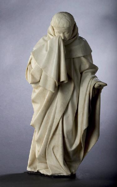 Tombeau de Jean sans Peur : Pleurant n° 55, Jean de La Huerta, 1443,1455,1466,1470