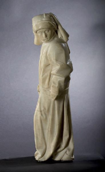 Tombeau de Jean sans Peur : Pleurant n° 57, Jean de La Huerta, 1443,1455,1466,1470