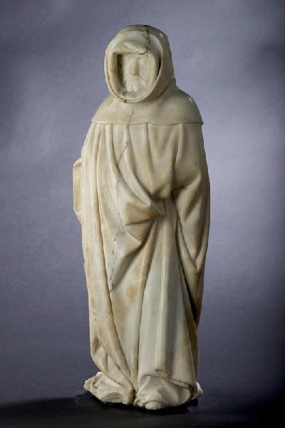 Tombeau de Jean sans Peur : Pleurant n° 61, Jean de La Huerta, 1443,1455,1466,1470