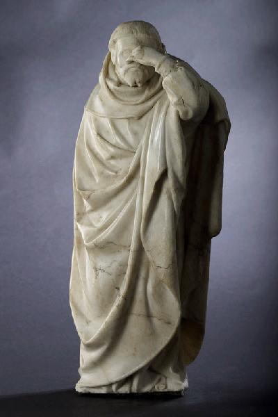 Tombeau de Jean sans Peur : Pleurant n° 64, Jean de La Huerta, 1443,1455,1466,1470