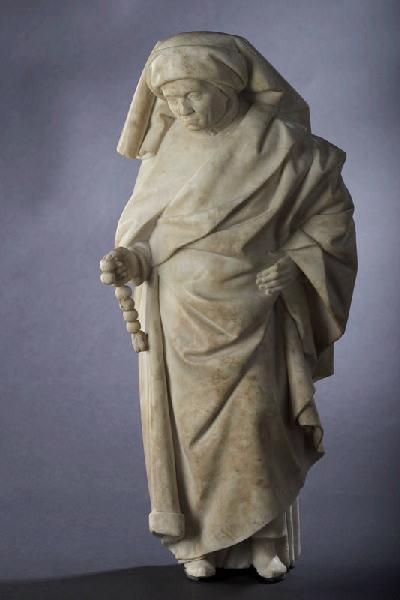 Tombeau de Jean sans Peur : Pleurant n° 75, Jean de La Huerta, 1443,1455,1466,1470