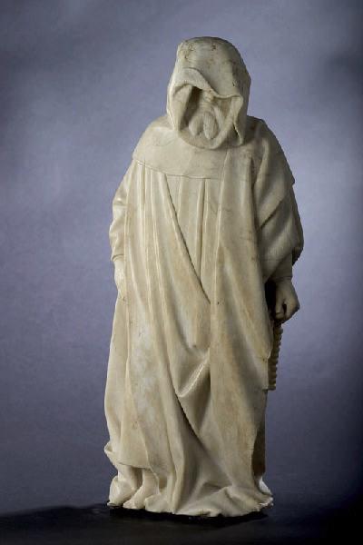 Tombeau de Jean sans Peur : Pleurant n° 77, Jean de La Huerta, 1443,1455,1466,1470