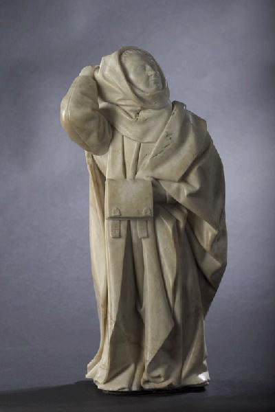 Tombeau de Jean sans Peur : Pleurant n° 80, Jean de La Huerta, 1443,1455,1466,1470