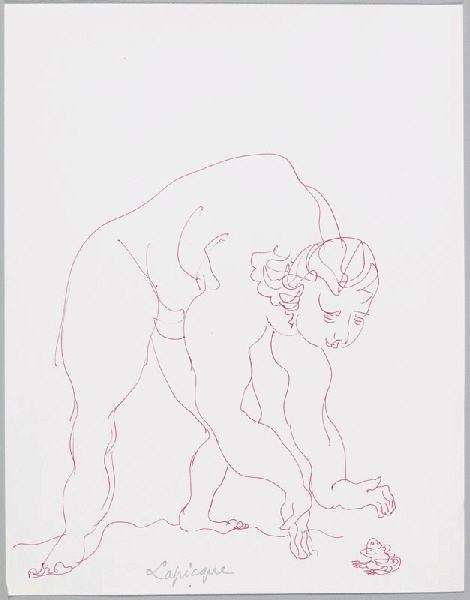 Face à face, Charles Lapicque, 1973