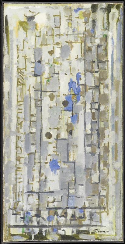Blanche aurore, Roger Bissière, 1961 vers