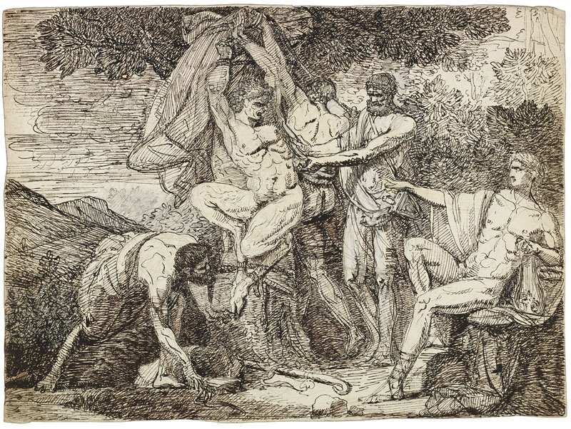 Apollon écorchant Marsyas_0