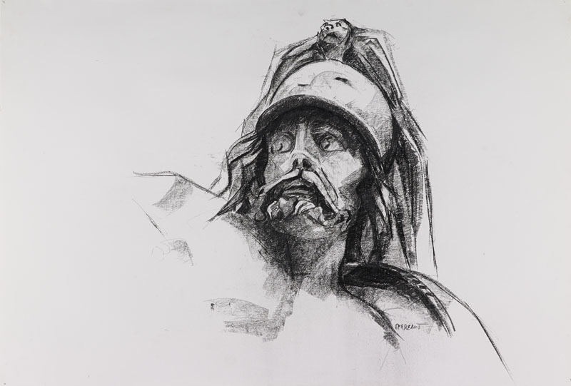 Étude de soldat casqué_0