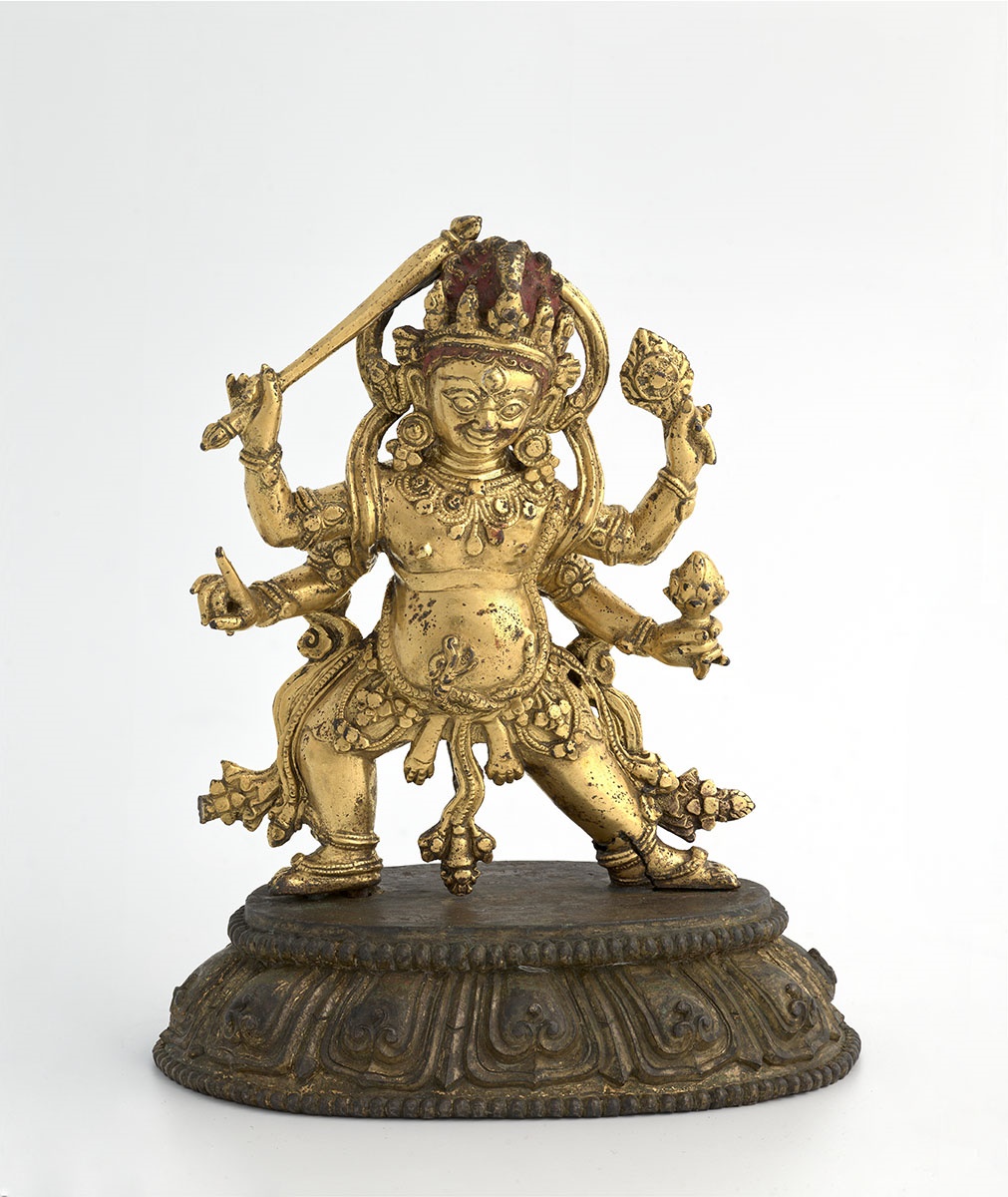 Hayagriva (ou Tamgrin), protecteur des chevaux ; Déesse dansante_0