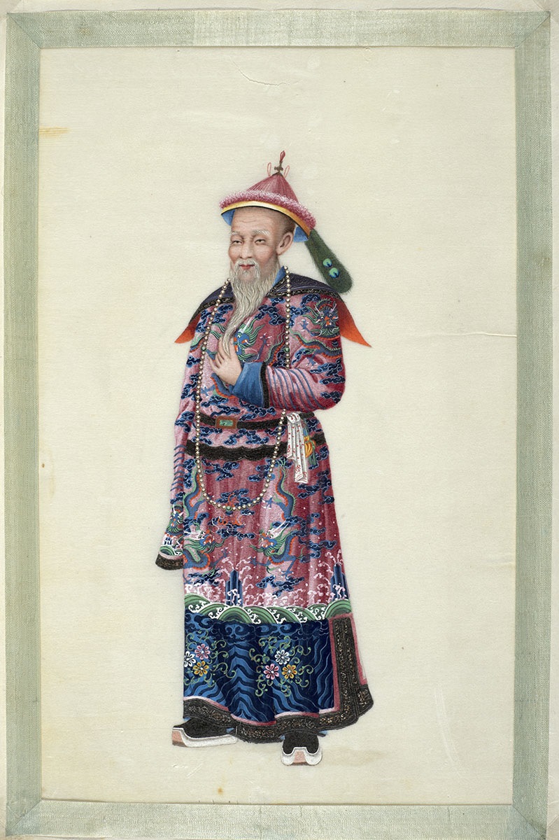 Dignitaire chinois ; Portrait d'homme_0