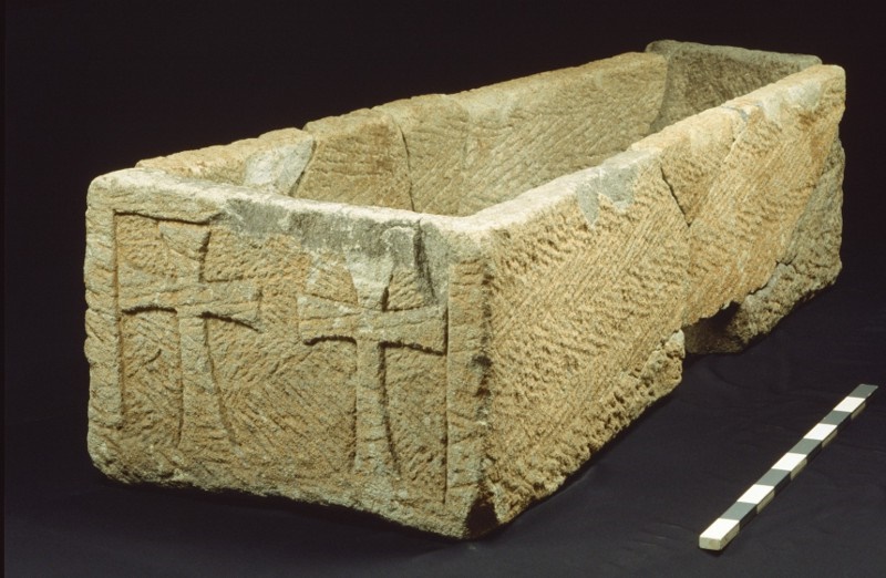 sarcophage (12), 6e siècle, 7e siècle