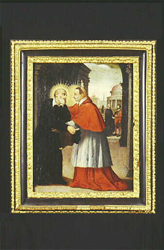 Saint Charles Borromée et saint Philippe Néri_0
