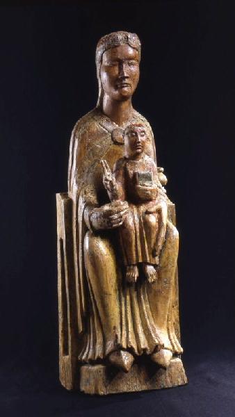 Vierge à l'enfant en majesté ; Sedes sapientiae [siège de la sagesse] (autre titre)_0