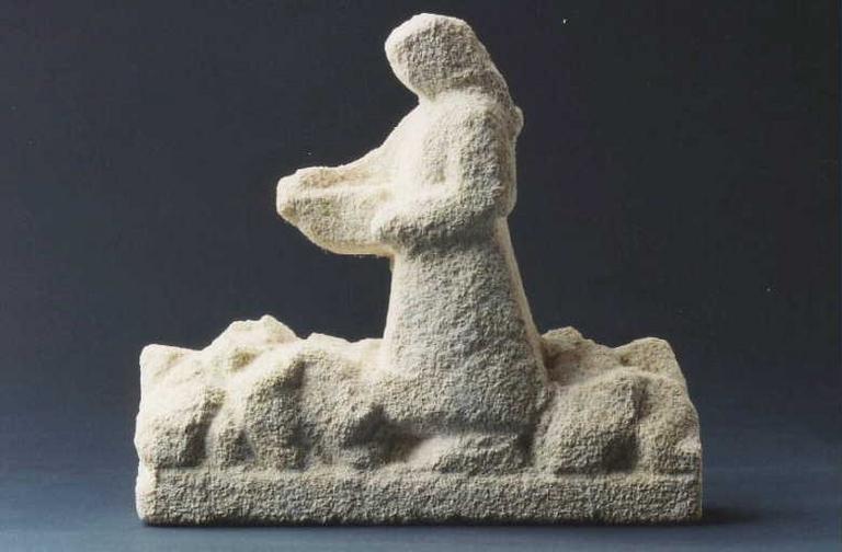 Femme nourrissant les poules, Pierre Vigoureux, 1938-1940