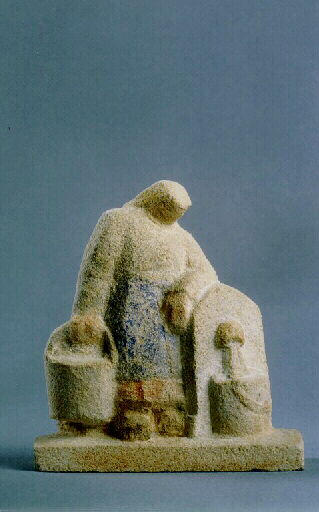 A la fontaine, Pierre Vigoureux, 1934