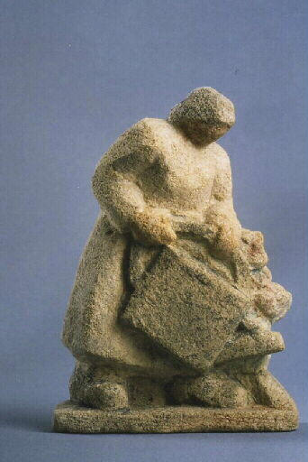 Femme arrosant_0
