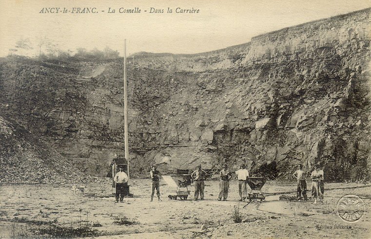 Ancy-le-Franc - La Comelle - Dans la carrière_0