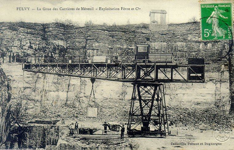 Fulvy - la grue des carrières de Mereuil_0
