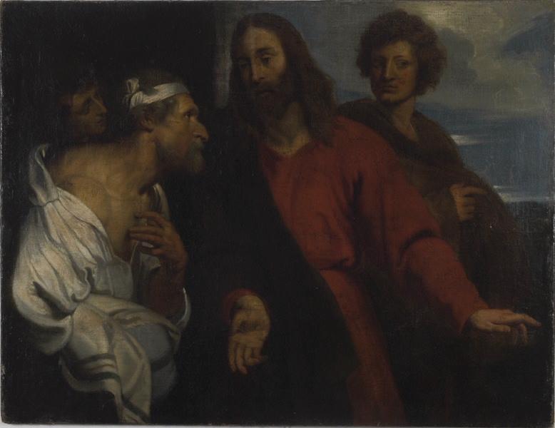 Le Christ guérissant le paralytique ; Jésus guérissant le lépreux (entré au musée sous le titre)_0