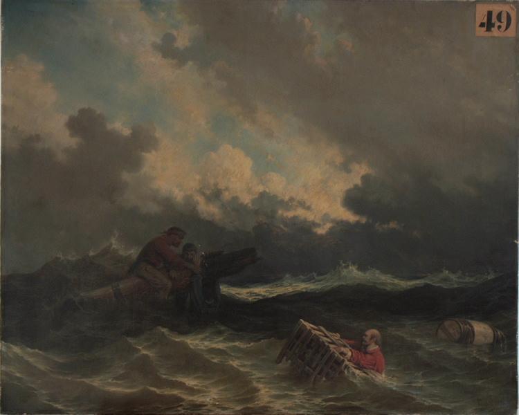Naufrage, François Joseph Tronville, 1876