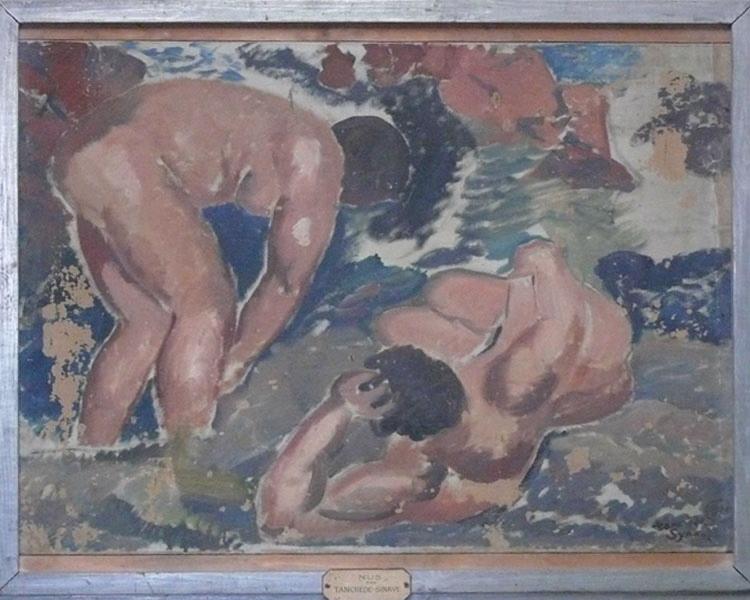 Nus (deux personnages nus), Tancrède Synave, 1926