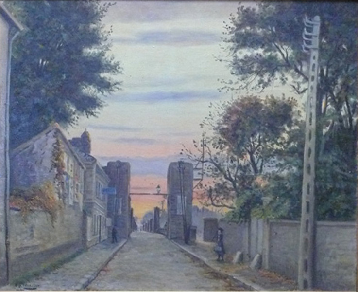 Pont suspendu de Cosne — Edouard Creancier