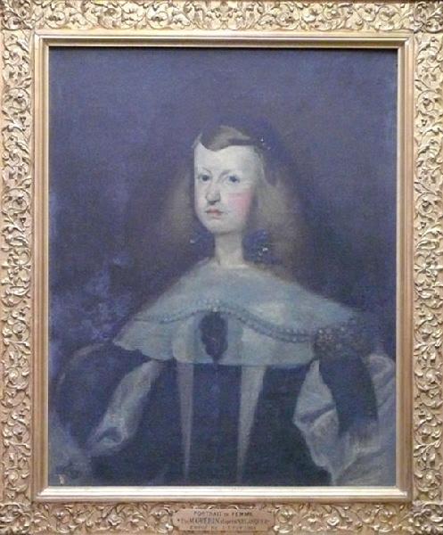 Portrait de femme d'après Velasquez_0