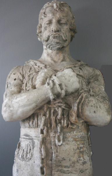 Michel Servet enchaîné, Jean Eugène Baffier, 1900