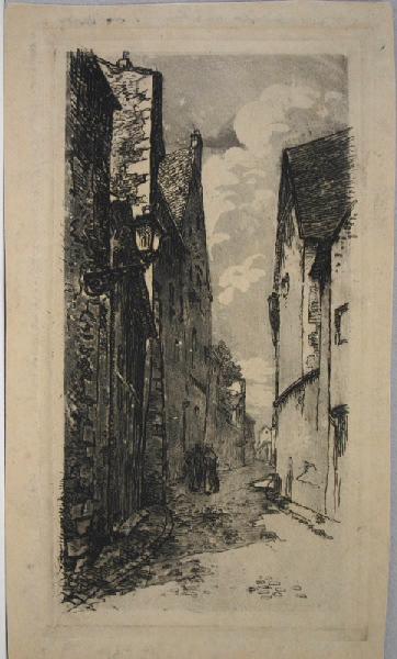 La rue des Ouches à Nevers, Fernand Chalandre, 1er quart 20e siècle