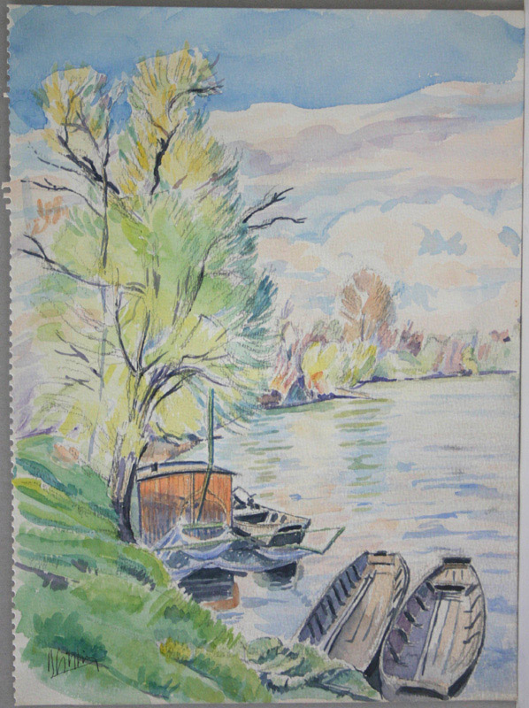 Les bateaux de Petit, René Giblin, 1985 /04 /22
