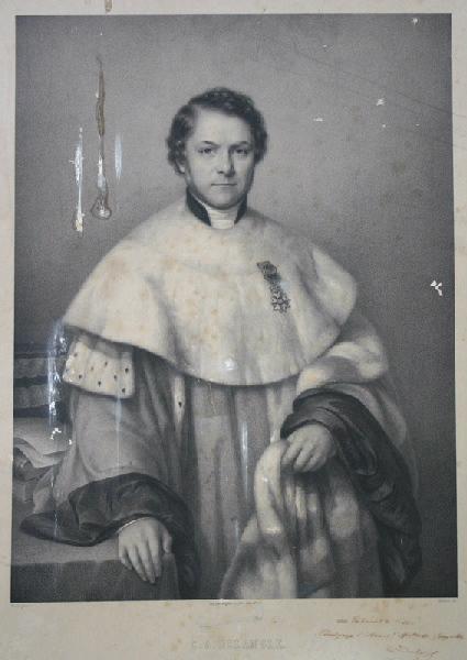 Portrait de Claude Alphonse Delangle, Zéphirin Belliard, 1ère moitié 19e siècle