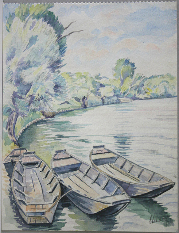 Les bateaux de Petit, René Giblin, 1984 /06 /28