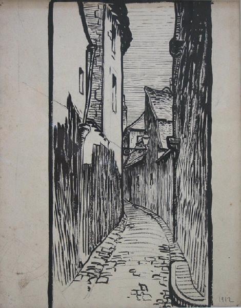 Nevers, la rue Grelu — Fernand Chalandre