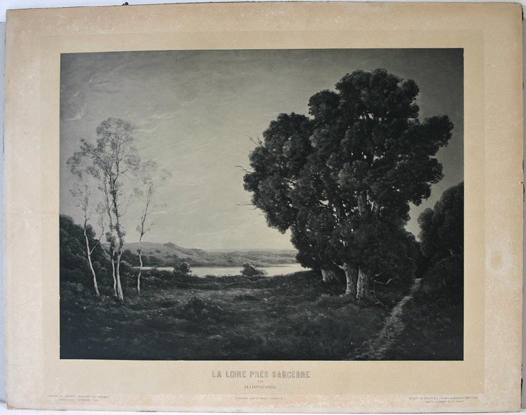 La Loire près de Sancerre (d'après Henri Harpignies) — Henri Joseph Harpignies