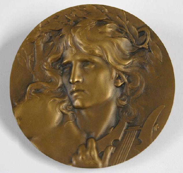 Médaille 'Orphée endort Cerbère aux sons de sa lyre'_0