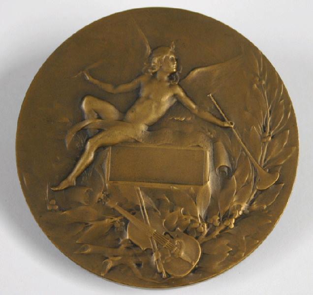 Médaille 'Orphée endort Cerbère aux sons de sa lyre'_1