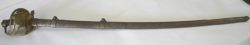 Sabre de cavalerie des gardes du corps du roi_0