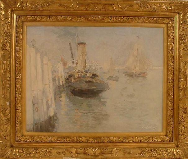 Le remorqueur, Frantz Charlet, 1er quart 20e siècle