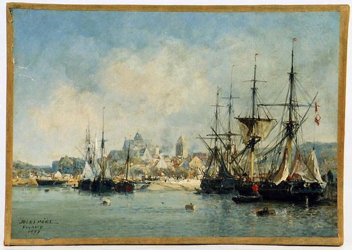 Le port de Fécamp — Jules Noël