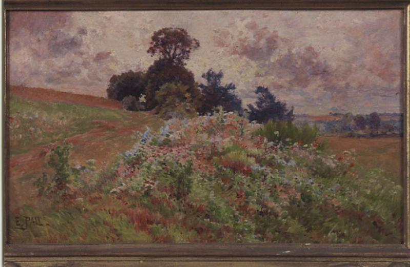 Tertre fleuri ; Herbes folles (autre titre), Edouard Pail, 2e moitié 19e siècle, 1er quart 20e siècle