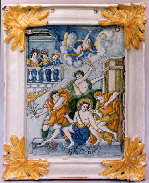Légende de saint Genest, saint patron des comédiens_0