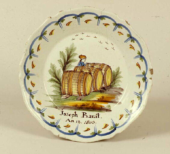 Assiette (historiée, creuse)_0