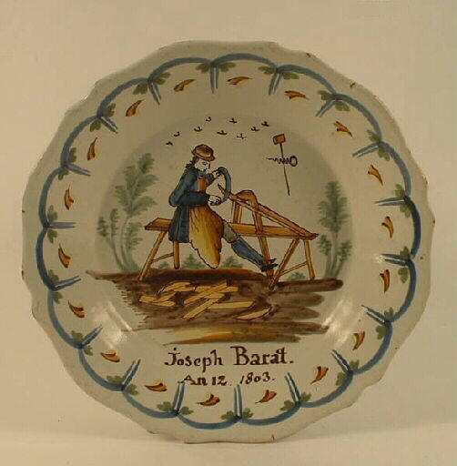 Assiette (historiée, creuse)_0