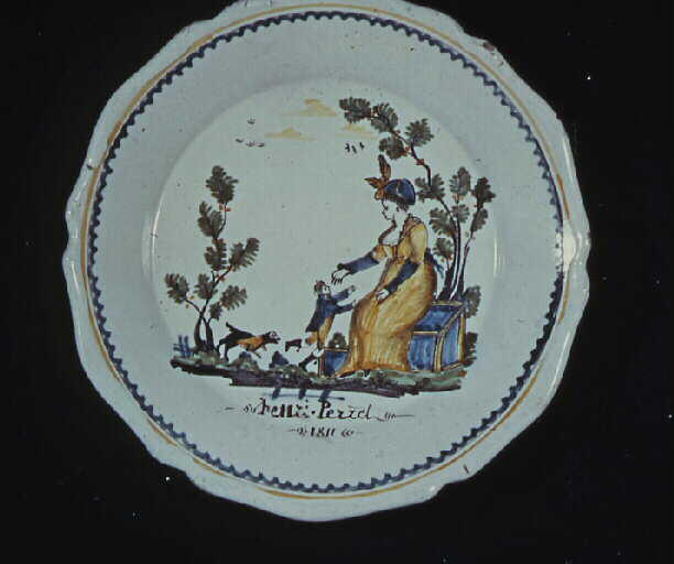 Assiette (historiée)_0