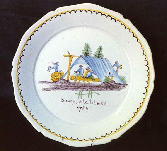 Assiette (historiée)_0