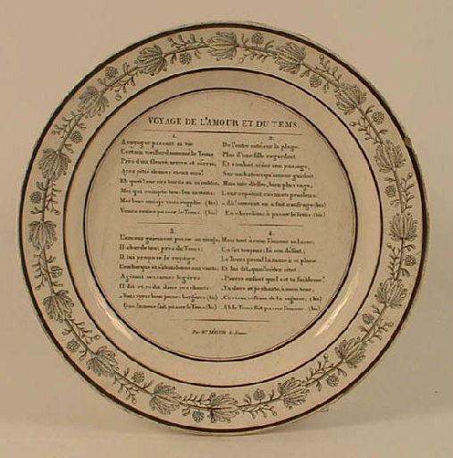 Assiette (historiée), chanson_0