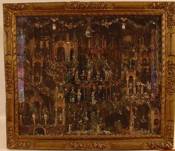 Composition baroque ; Retable du triomphe de l'Amour (titre donné par Jean Loynel d'Estrie)_0