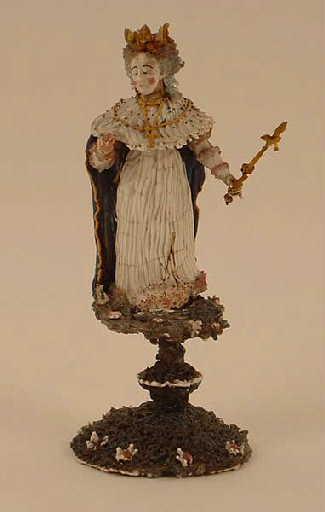 Personnage royal en costume de sacre ; Louis XV en costume de sacre (titre donné par Jean Loynel d'Estrie)_0