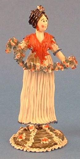 Allégorie du Printemps ; Femme en costume Directoire_0